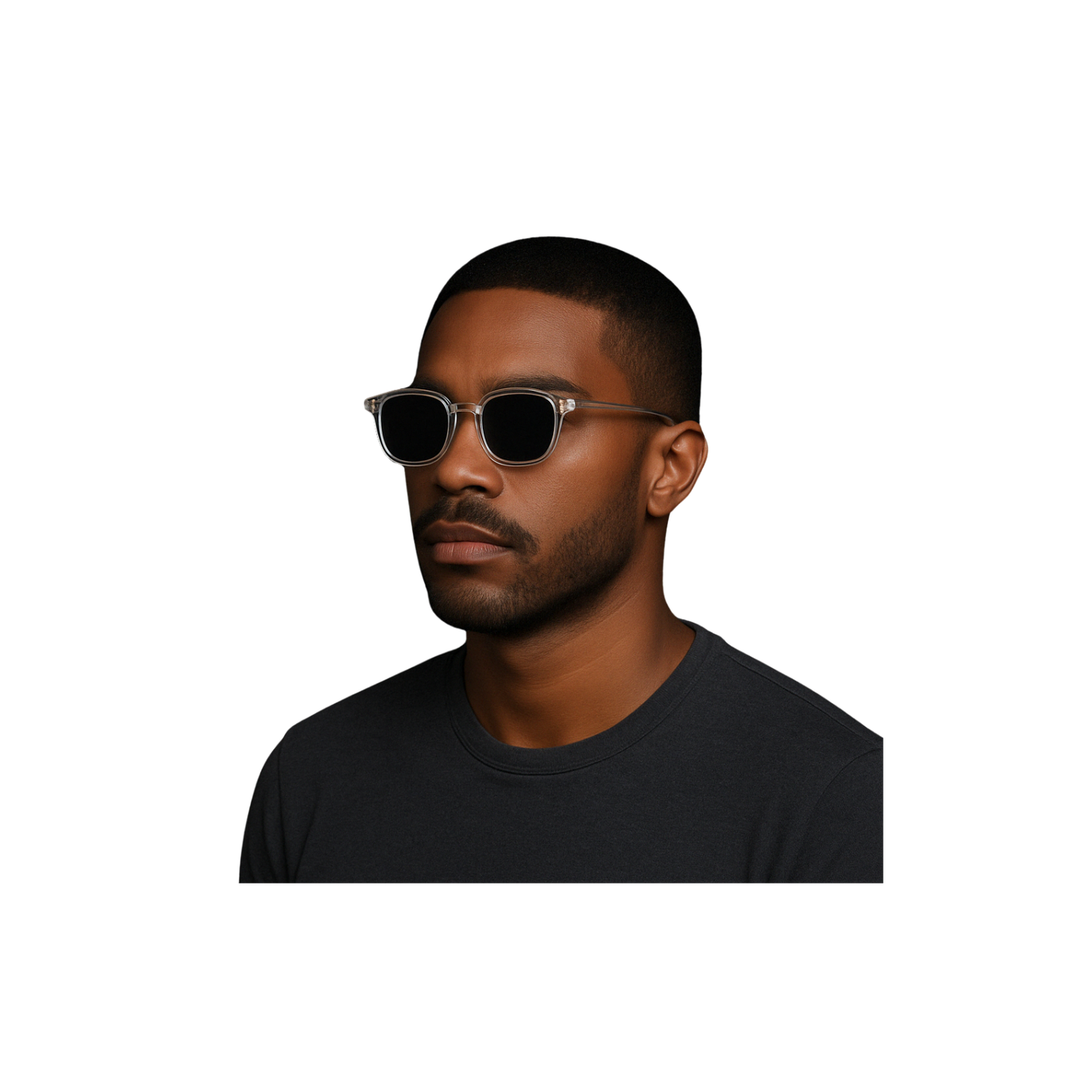 Vintage Conchen Zonnebril Grey/Black (1+1 GRATIS)