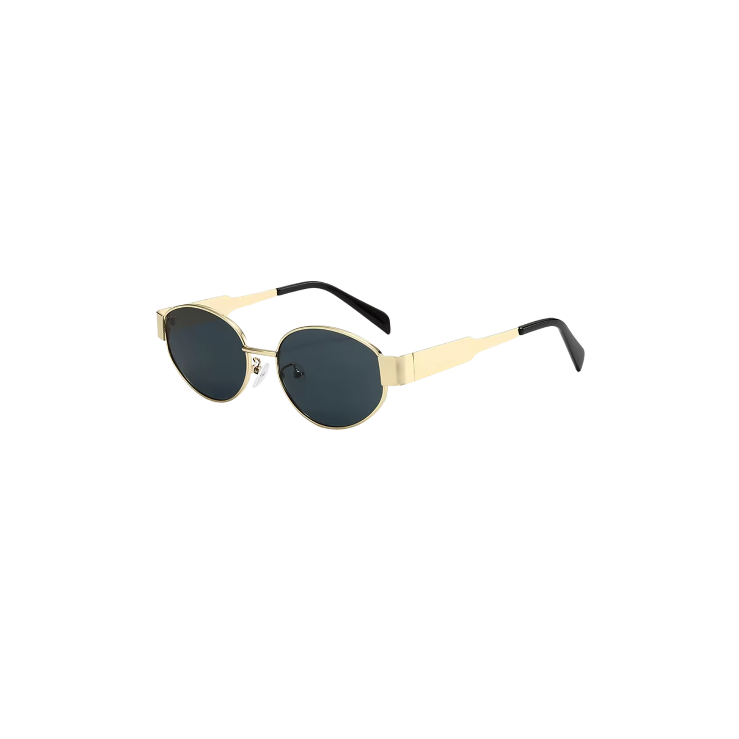 Retro Oval Gold/Black (1+1 GRATIS)