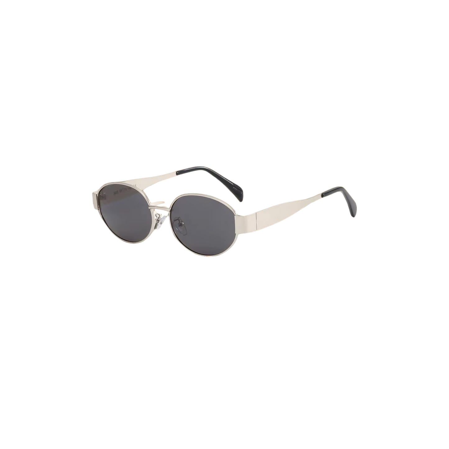 Retro Oval Silver/Grey (1+1 GRATIS)