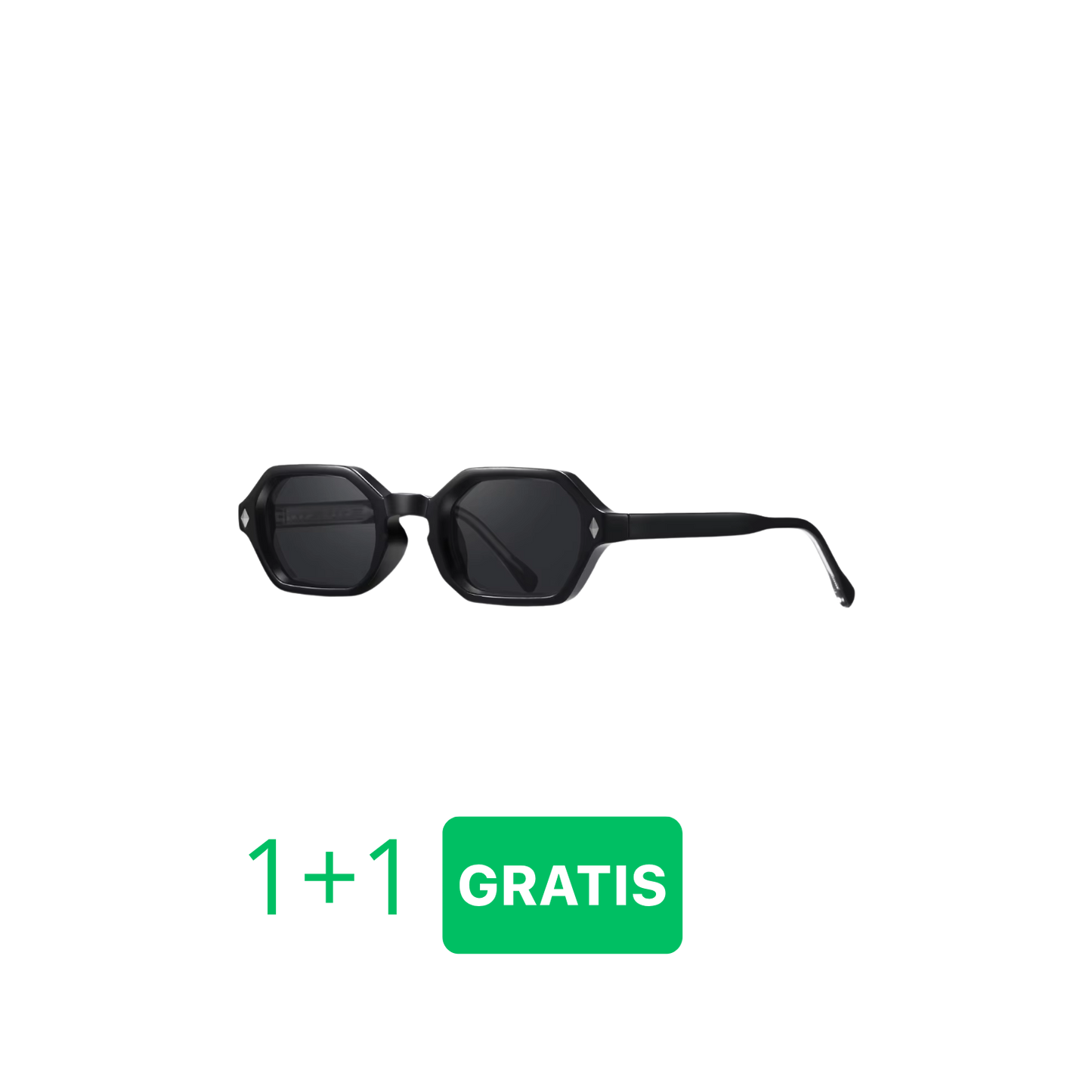 Vintage Polygoon Black (1+1 GRATIS)