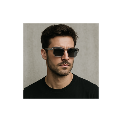 Retro zonnebril GREY (1+1 GRATIS)
