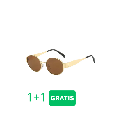 Retro Oval Gold/Orange (1+1 GRATIS)