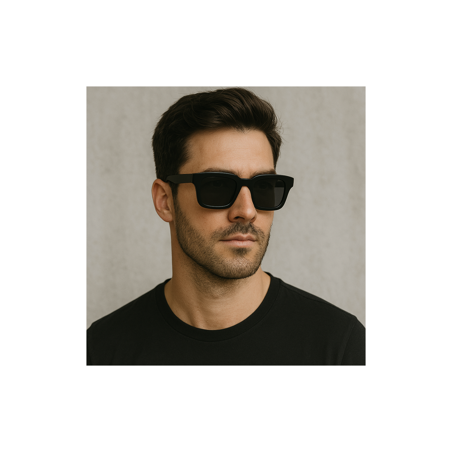 Retro zonnebril Black (1+1 GRATIS)