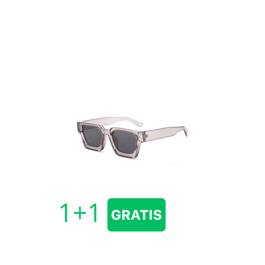 Retro zonnebril GREY (1+1 GRATIS)