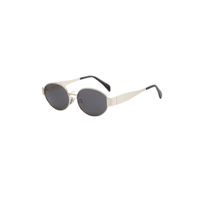 Retro Oval Silver/Grey (1+1 GRATIS)