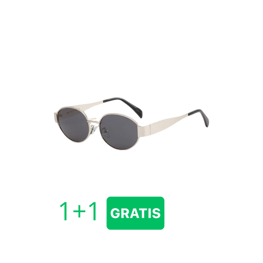 Retro Oval Silver/Grey (1+1 GRATIS)